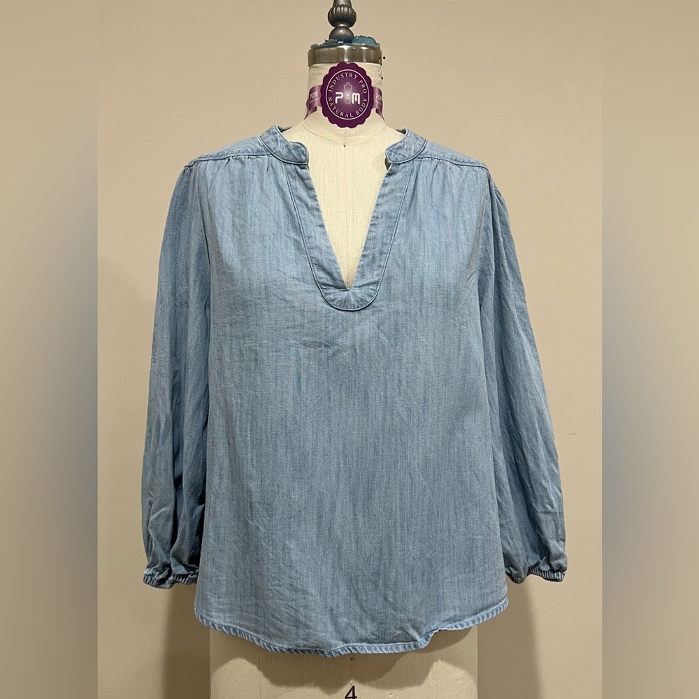 Chambray Top